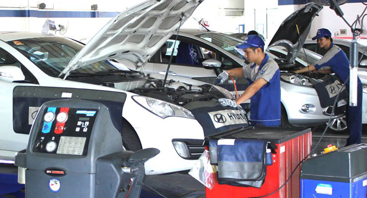 Xưởng Dịch Vụ Hyundai Motors